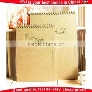 OEM Custom Kraft Paper Notebook Kraft Paper Blank Notebook Brown Paper Notebook thumbnail-1