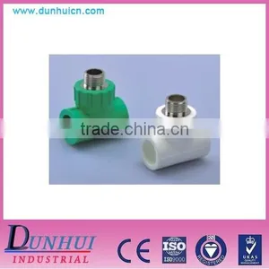 ISO9001 High Technology PP-R Pipe Fittings Female and Male Tee thumbnail-2
