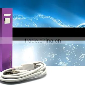 Factory Wholesale Aluminium Alloy Shell Smart 2600mAh Power Bank on Sell thumbnail-6
