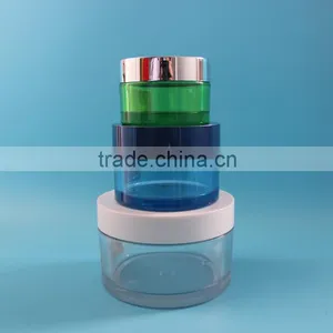 30g 1OZ Empty Thick PET Plastic Cream Jar Container With Silver Aluminium Lid thumbnail-4