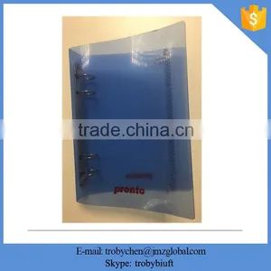 Customized Transparent Plastic Ring Binder Folder thumbnail-3