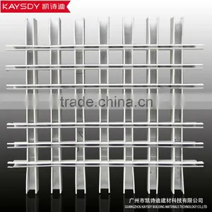 China Construction Materials Open Metal Grid Aluminum Suspended Ceiling thumbnail-4