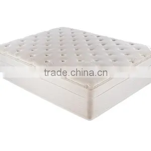 Hilton Hotel Mattress Standard Well Pocket Spring Wool Knitting Fabric Mattress AC-1010 thumbnail-4