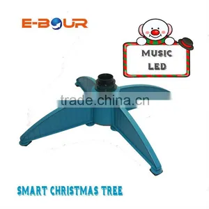 MobilePhone APP Control Bluetooth Speaker and LED Fiber for Christmas Decoration Tree thumbnail-4