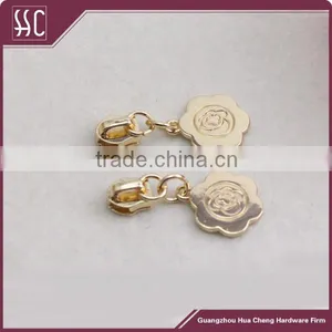 High Quality Flower Zip Puller Fancy Slider thumbnail-1