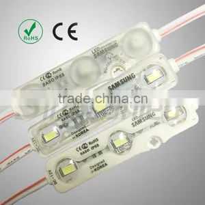 Waterproof IP68 Smd 5730 Injection 3 Led Module With Lens for Outdoor Advertising thumbnail-5