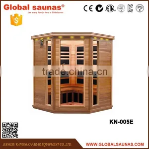 Waterproof Far Infrared Sauna Dry Heat Mini Home 5 Persons thumbnail-1