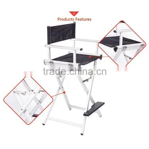 Aluminum Portable Hairdressing Portable Chair For Makeup Artist thumbnail-5
