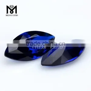 2015 New Top Quality Marquise Cut 113# Bule Spinel Loose Artificial Gemstone thumbnail-3