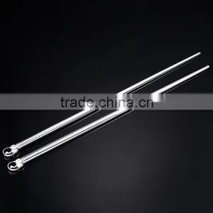 Silver Plated Chopsticks Wedding Gift Unique Luxury Design Chopsticks With Animal Snake Head Display Chopsticks for Present thumbnail-3
