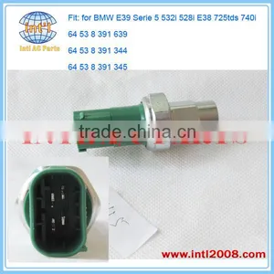for BMW E39 Serie 5 532i 528i E38 725tds 740 A/C Safety Pressure Switch /sensor 64538391639 64 53 8 391 344 64 53 8 391 345 thumbnail-1