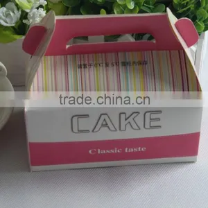 Custom Kraft Paper Cake Box Small Packaging Box Food Paper Box in Guangzhou thumbnail-2