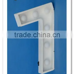 Most Popular Led Numerals Shape Light With the Battery Marquee Light Marquee Numbers thumbnail-3