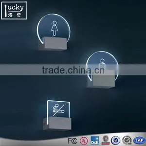 Acrylic LED Sign Frames,LED Illuminated Block Acrylic Sign thumbnail-1