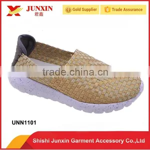 Hot Selling Wholesale Lady Casual Shoes Handmade Woven Knitted Shoes thumbnail-1