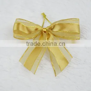 Satin Ribbon Bows for Decoration, Festivals thumbnail-1