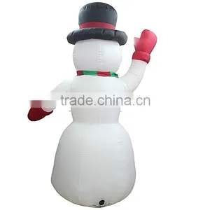 Commercial Plaza 2.4m Large Inflatable Snowman Xmas Decoration thumbnail-3