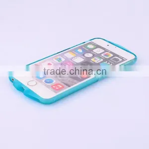 Phone Case Manufacturer 6 Colors Transparent Soft TPU Flexible Shockproof Anti-friction Case Cover for IPhone 6S/ 6/ Plus thumbnail-5