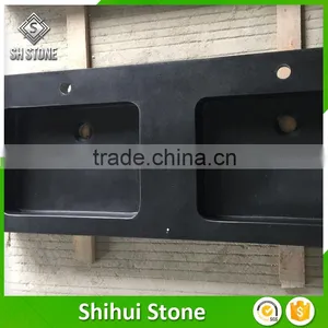 Custom Design Double Bowl Outdoor Stone Sink thumbnail-2