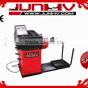 JUNHV High Quality Cheap Promotion Wheel Balancing Machine/ Truck Tyre Balancing Machine Tool Weigh JH-B1280 thumbnail-1