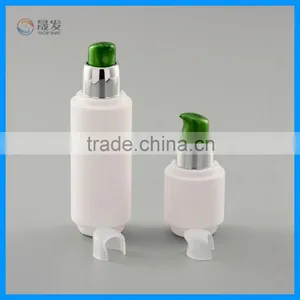Soft Touch Round Plastic Cosmetic Lotion Pump Bottle for Sale thumbnail-3