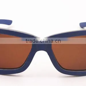 Fashion Wood 8 Bit Wood Sunglasses Big Curve Sports Eyeglasses thumbnail-2