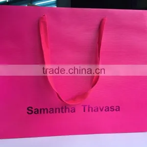 Cardboard Shopping Packaing Handle Paper Bag thumbnail-1