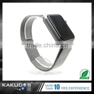 Install Easily Stainless Steel Nobility Milanese Watch Band for Apple Watch thumbnail-1