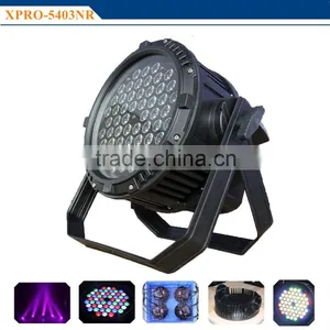 High Quality RGBW 4 in 1 Stage Equipment DMX512 54x3w Led Par Light thumbnail-1