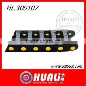 Black Plastic Drag Chain Cable Carrier 10 x 15mm for CNC Router Mill thumbnail-1