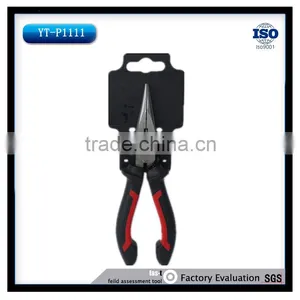European Style 6" PVC Handle Long Nose Plier thumbnail-1