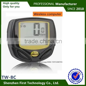Digital LCD Blue Backlight Bicycle Speedometer Odometer Cycling Bike Computer thumbnail-2