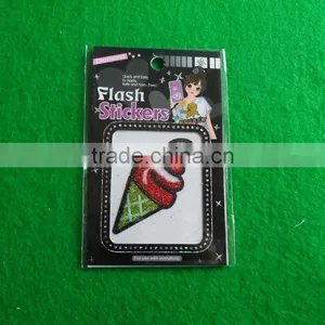 Ice Cream Glitter Sticker for Kids thumbnail-1