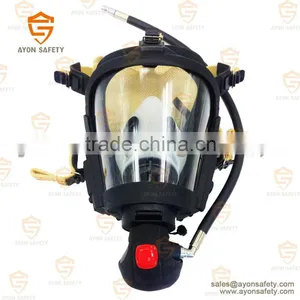 Radio Mask Communication and Talkable Mask With Kevlar Headnet With Anti Fog Lens for Military and Civil Defence - Ayonsafety thumbnail-1