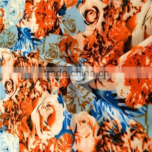 FDY Customer Printed Polyester Spandex Fabric Wholesale thumbnail-2