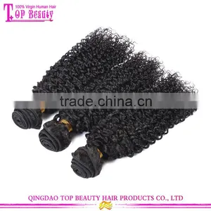 Wholesale Virgin Indian Hair Vendor Human Hair Weave Curly Bundles Unprocessed Raw Indian Temple Curly Hair thumbnail-2