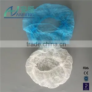 Head Protection Nonwoven Hair Nets Single / Double Elastic thumbnail-6