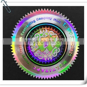 High Quality Laser Printing Holographic Self Adhesive Label thumbnail-1