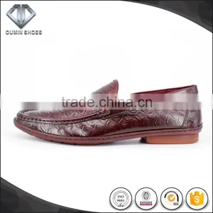 Goodyear Driving Shoes Injection Molding High Level Genuine Leather Men Shoes Crocodile Can Order One Pair thumbnail-2