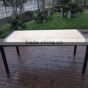 Modern Dining Set With Wood Table Top thumbnail-3