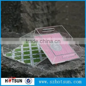 Hot Sales Acrylic Food Serving Tray for Christmas Festival thumbnail-1