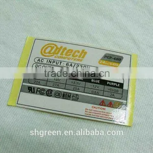 Usage Instruction Printing Paper Sticker thumbnail-1