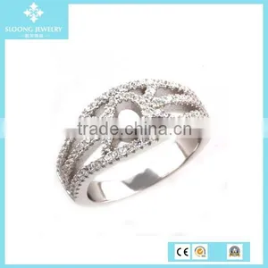 Factory Hot Wholesale Fashion Imitation Diamond Jewellery In Rings thumbnail-1