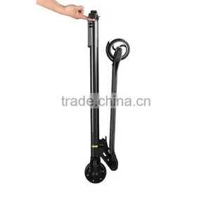 7.2 kg Folding Carbon Fiber Foldable Electric Mountain Bike in Black Color thumbnail-4