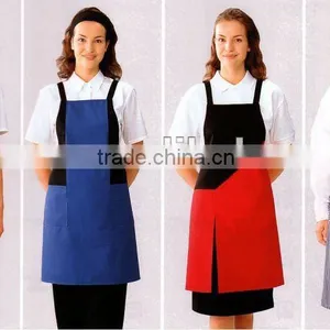 HOT Selled 65%cotton&35%polyester Kitchen Housekeeping Apron thumbnail-1