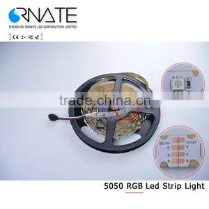 LED Strip 5050 DC12V 60LEDs/m 5m/lot Flexible LED Light RGB 5050 LED Strip thumbnail-1