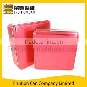 Large Square Candy, Biscuit, Chocolate , Gift Tin Box thumbnail-1