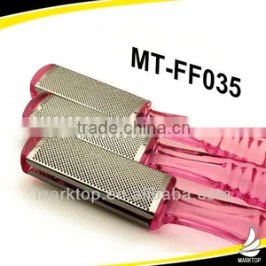 Pink Detachable Long Handle Metal Callus File thumbnail-1