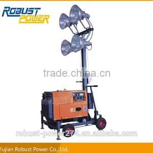 Mobile Light Tower Gasoline Generator thumbnail-2