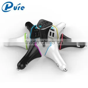 Mobile Phone Accessory Car Charger Usb 5v/5.2A Car Usb Charger,wholesale Usb Car Charger Adapter With Blue LED Indication thumbnail-2